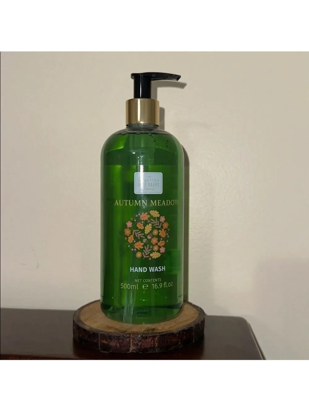 Autumn Meadow Scented Hand Soap Fall Bath Decor